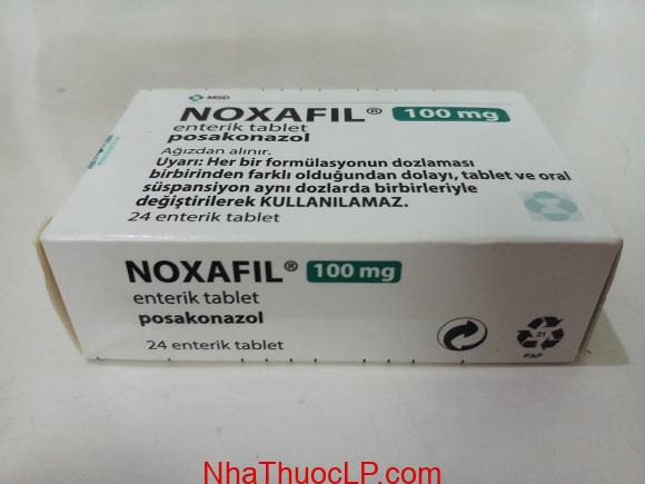 Thuốc Noxafil 100mg Posaconazole điều trị phòng chống nhiễm trùng (1)