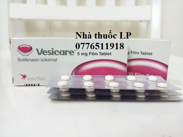 Thuốc Vesicare 5mg Solifenacin điều trị bàng quang hoạt động quá mức (1)