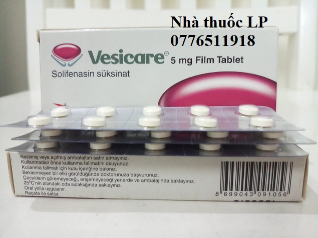 Thuốc Vesicare 5mg Solifenacin điều trị bàng quang hoạt động quá mức (2)